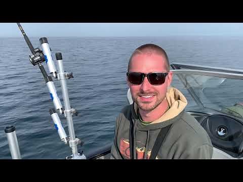How to setup a small boat for Great Lakes SALMON FISHING!!!