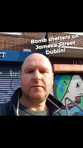Bomb shelters on James's Street Dublin #Ireland #Dublin8 #Dublin #Dublinhistory #MarkJenkins | Ireland Old and New
