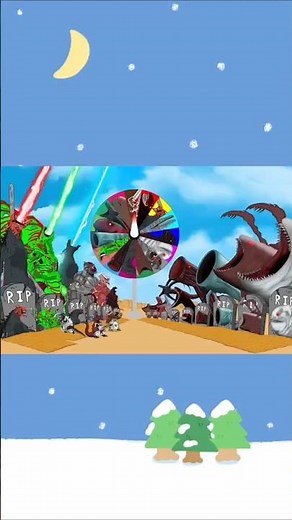 ​Godzilla Squad Mystery Wheel Battle! 🦖✨