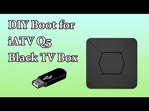 How to use Boot Up Customize for iATV Box Q5 Android TV Box