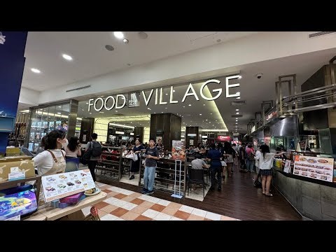 Food Village at Takashimaya Orchard Road Singapore | Hawker Food Tour