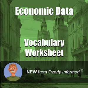 Economic Data Vocabulary Worksheet