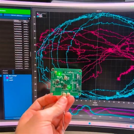 RayPCB on Instagram: "📊 Debugging IMUs: Data Tables vs. Real-Time Visualization Staring at raw IMU data in a serial console can be a challenge. The real story is often hidden in the numbers. That's where real-time plotting becomes a game-changer. 🚀 In seconds, you can: ✔️ Visualize all sensor axes simultaneously ✔️ Validate magnetometer calibration with a live XY plot ✔️ Measure noise and calculate standard deviation—incredibly useful for tuning Kalman filters How do you visualize your sensor 