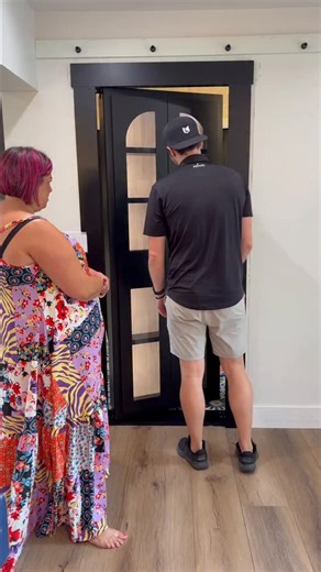 19K views · 2K reactions | This doorway just went from  to  All because of this hutch bookcase door from Murphy Door ! Beautiful design, hidden, and functional  | Murphy Door | Facebook