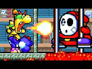 Yoshi's Island DS - No Damage 100% Walkthrough (World 4)