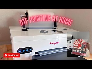 HOW TO PRINT DTF AT HOME | PROCOLORED L1800 | MAINTENANCE AND REVIEW | 2024 | CATTLE GROVES