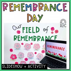 Remembrance Day Slideshow and Activity / Remembrance Day presentation