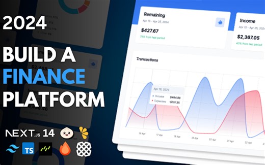 使用Next.js从零开始构建一个财务SaaS平台