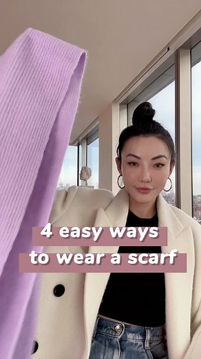 1-4, which do you like the best? #styletips #howto #minitutorials #scarftrick
