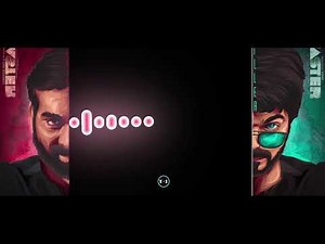 Vijay vs Vijay Sethupathi Master power full ringtone | Mixing bgm |download link ⬇️