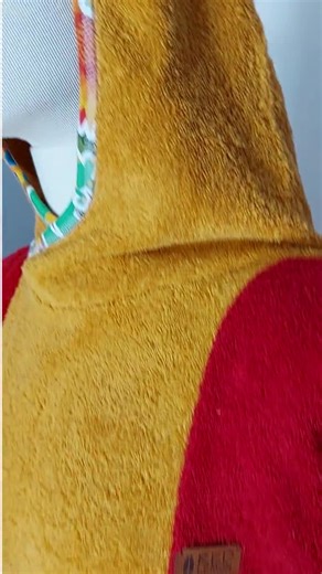 Handmade Terry Cloth Surf Poncho: Hooded Cotton Changing Robe - Etsy Denmark