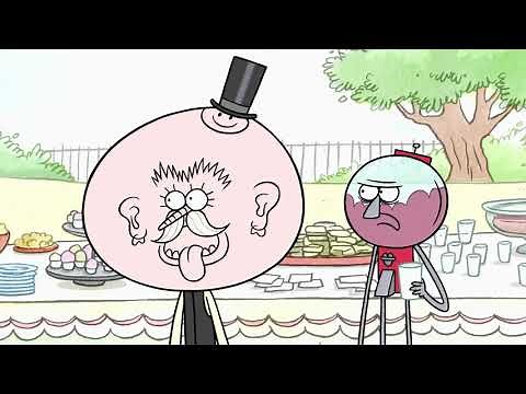 Regular Show - Pops Gives His Speech Backwards