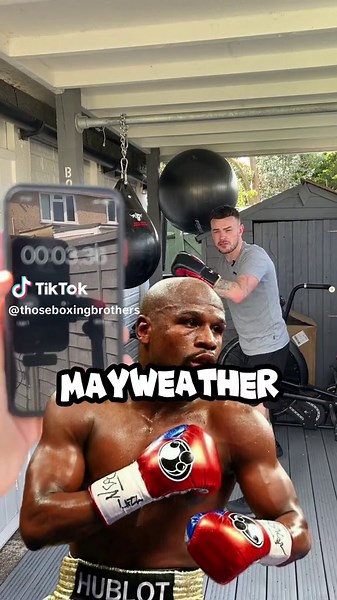 Mayweather Inspired Bag Routine: 3x3 Minute Punching Workout