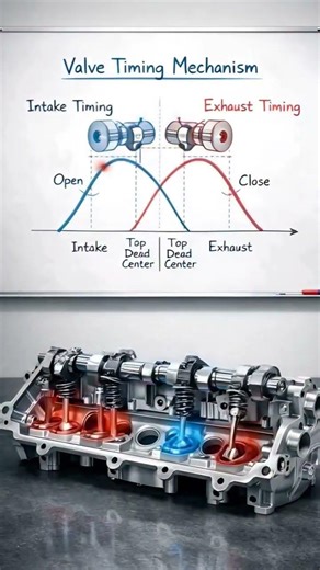 VALVE Timing Mechanism works.#cars #mechanic #tips #youtubeshorts #suscribe #rahmankhanofficial