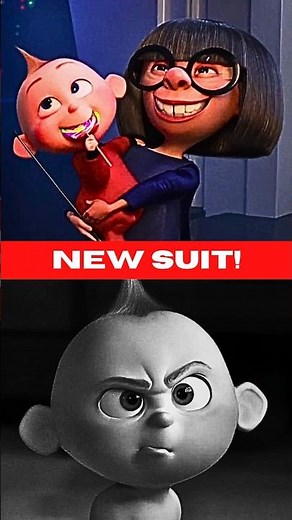 This is HOW Edna made his SUIT? #theincredibles #theincredibles2 #pixar #disney