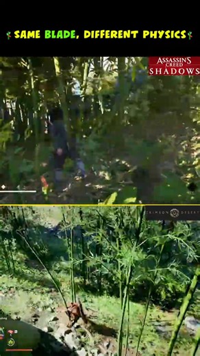 Same blade, different physics—Assassin’s Creed Shadows vs Crimson Desert