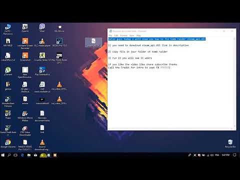 how to fix steam_api.dll is missing tomb raider