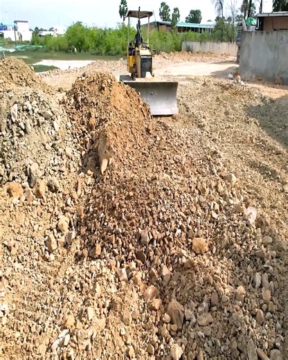 Incredible Power!! D-31-P Bulldozer Rescues 5-Ton Truck from Landslide Disaster | Excavator Bulldozer
