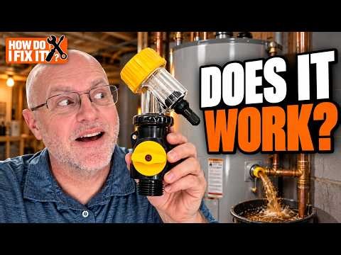I Tried the Sediment Buster—Look What Came Out of My Water Heater