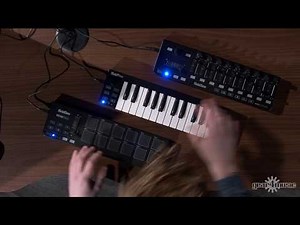 SubZero MINI Series 3 Piece MIDI Controller Set | Gear4music demo