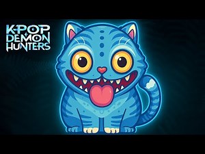 Blue Tiger Derpy Song: Inspired by KPop Demon Hunters | Animated Music Video Croco Beat