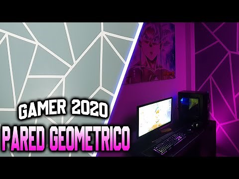 PINTANDO MI CUARTO CON DISEÑO GAMER
