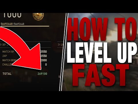 HOW TO LEVEL UP FAST IN CALL OF DUTY WWII... 250,000 XP EVERY GAME!!