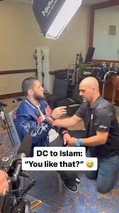 Islam vs DC again 😅😂 #mma #fighter #ufc #dagestan #chechnya #UFC302 | Dagestan chechen fighters