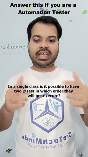 Can I have two @Test Annotations in a single class? | TestNG interview question | Automation Testing