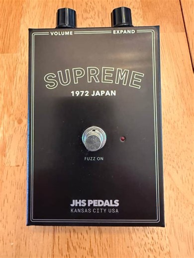 JHS Legends Series Supreme 1972 Japan Fuzz 2020 - 2025 - Black | Reverb