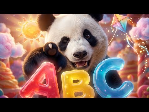 ABC Adventure with Panda 🐼 | Learn Letters A–Z in a Jelly World