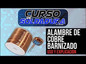 WELDING COURSE - VARNISHED COPPER CABLE / COIL CABLE - COATED WIRE