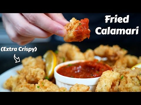 The Secret To Restaurant Quality Calamari At Home (CRISPY & TENDER!)