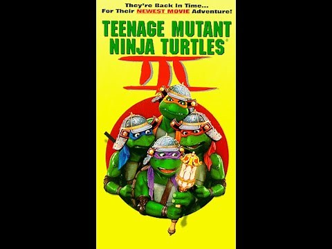Opening to Teenage Mutant Ninja Turtles III 1993 VHS