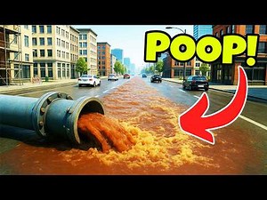 City Skylines but 100% POLLUTED?! (SEWAGE WATERS)