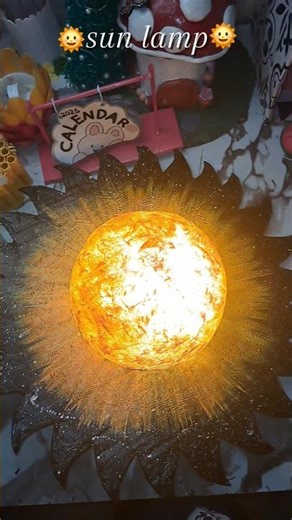 sun lamp🌞#sun #lamp #diy #trending #viralvideo #shortsfeed #youtubeshorts