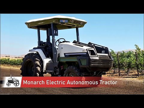 Monarch Electric Autonomous Tractor in Action
