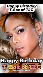 Happy Birthday T-Boz of TLC ❤❤❤ Tionne Tenese Watkins, better known by her stage name T-Boz, is an American singer and actress. Born (born April 26, 1970), in Des Moines, Iowa, Watkins rose to fame in the early 1990s as a member of the girl-group TLC. She has won four Grammy Awards for her work with TLC. #happybirthday #tboz #TLC #viralreels #celebritybirthdays #picoftheday #followers #oldschoolmusic #throwback #highlights | Old School Music 4 U - Rare Music Videos of the 70s, 80s, 90s - Join Us