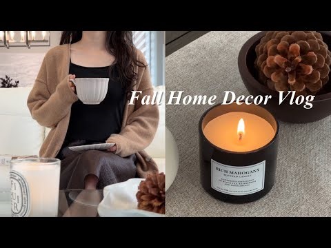 Decorating for Fall🍂 | Slow Living, Cozy Mornings & Autumn Walk in Canada