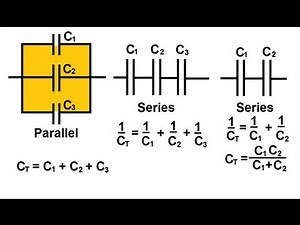 Physics 39 Capacitors (3 of 37) Capacitors in Series and Parallel 1/4