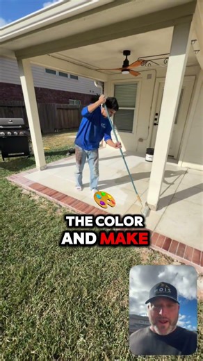 How long it takes to extend a patio and concrete resurface (day 5 of 5) before/after transformation