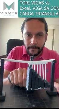 TORI beam vs Excel sheet with triangular load.