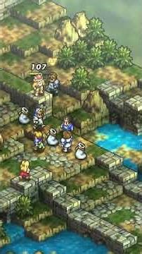 初戦闘でまさかのカチュア撤退した〜 おいっ転移石とか持たせてないぞ!【タクティクスオウガリボーン】#タクティクスオウガリボーン #shorts