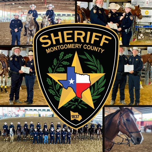 The Montgomery County Sheriff’s Office is proud to announce the successful graduation and completion of The 2025 Harris County Sheriff’s Office Mounted School! Over the past week MCSO Deputies and their equine partners have completed extensive training in crowd control, search and rescue operations, obstacle navigation and formations. They have demonstrated exceptional skill, teamwork and professionalism-strengthening our ability to serve and protect the citizens of Montgomery County in all terr