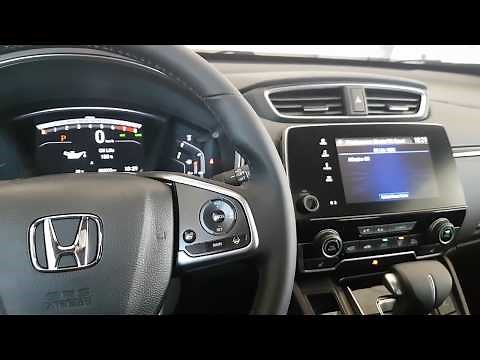 2017 -2018 CR-V. How to check oil life percentage and maintenance reminder