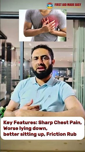 Actue Pericarditis | Exam Key Points | Dr Hafiz Atif | First Aid Made Easy Platform #shorts #medical