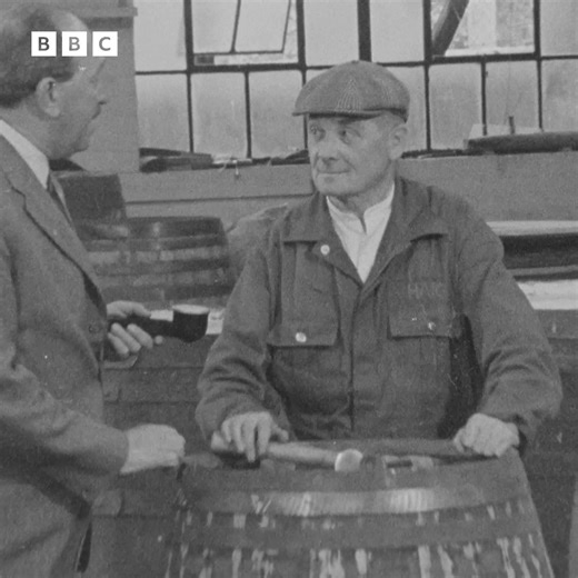 What is it that a cooper does? Jameson Clark interviewed Charlie Smith and found out how the profession had changed during his 44 years in the craft. Stay tuned for a rousing rendition of ‘Wee Cooper O' Fife’ at the end! | BBC Archive