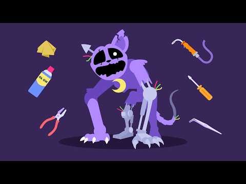 CatNap Robot Repair Animation | ASMR Poppy Playtime Chapter 5 | Restoration Animation