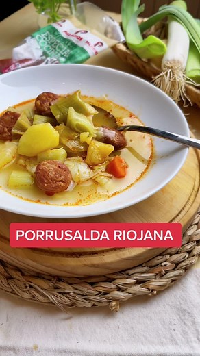 Porrusalda Riojana: Receta Tradicional con Chorizo