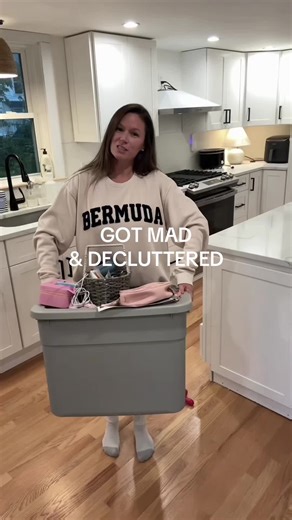 got mad… and decluttered my entire home. Part 2 The mess wasn’t the problem. It was the clutter behind the mess. It was what spiraled after the mess that set would send me into a spiral, overflowing cabinets, nowhere to put things, and the constant reset that sent me into overwhelm. Start with ONE area of your home that stresses you out every single day. Once that space feels easier to manage, the momentum to declutter the rest of your home starts to build. Comment the area of your home that str